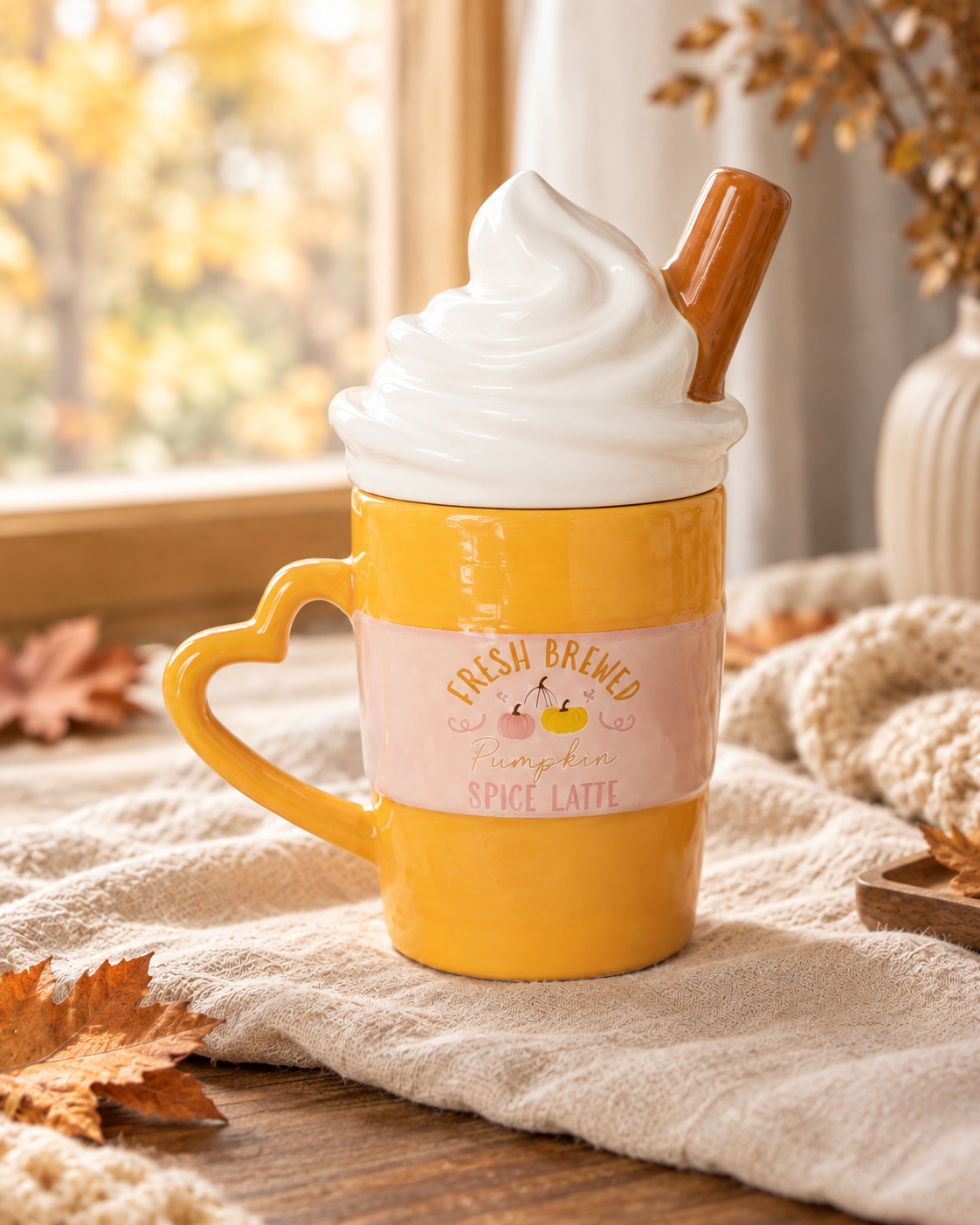 Mugs d'automne à couvercle – Maman Botanique
