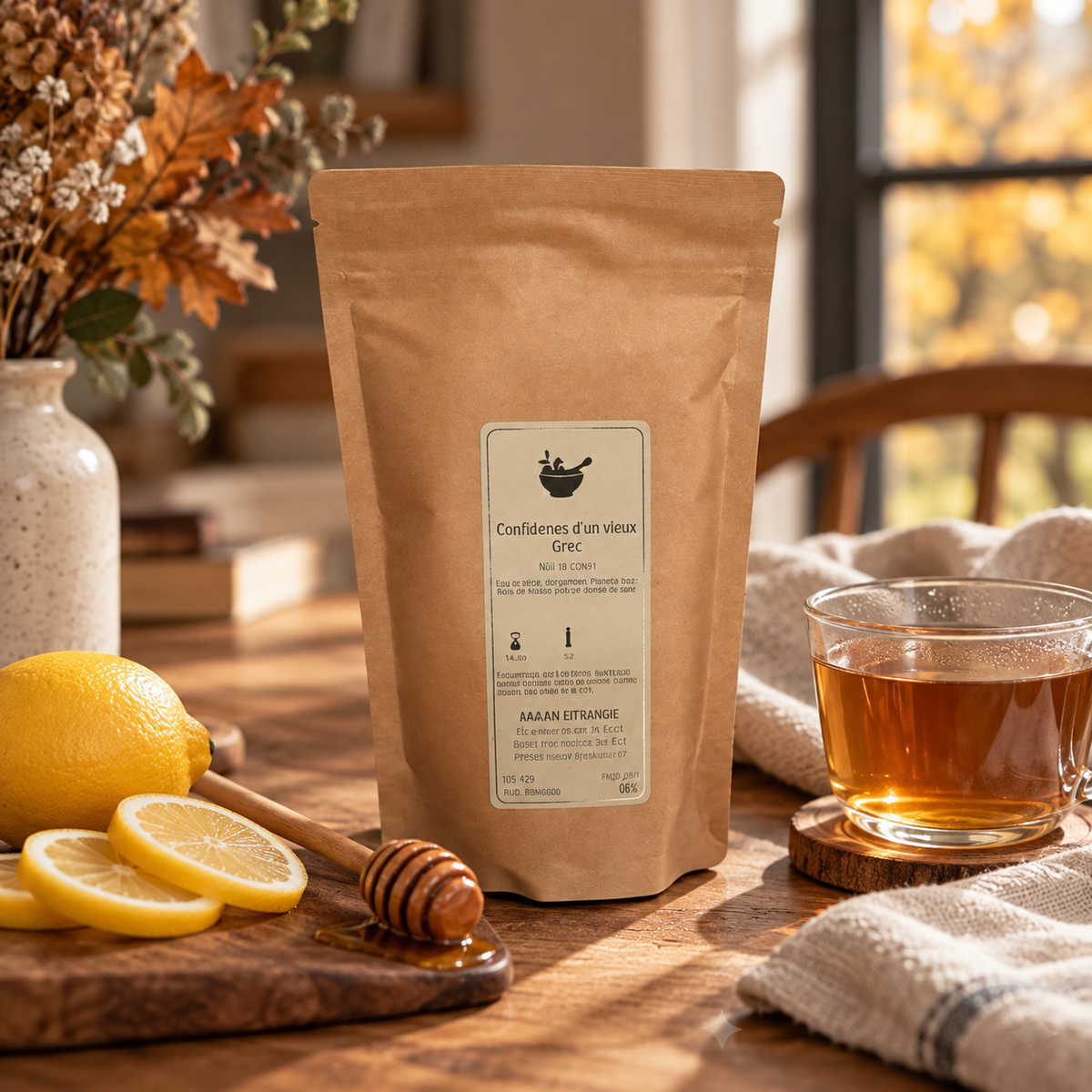 Confidence d’un vieux Grec – Miel & citron