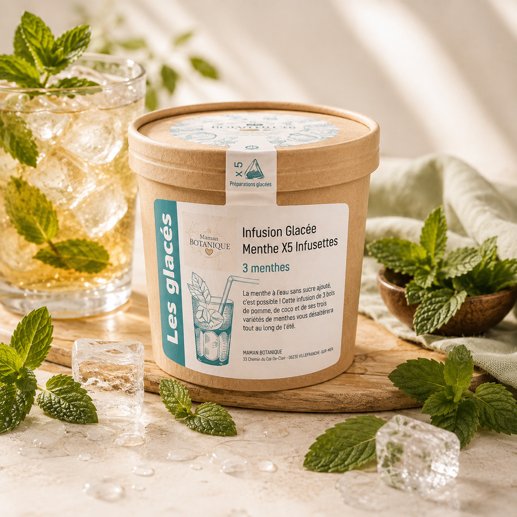 Infusion Glacée Trio de Menthes