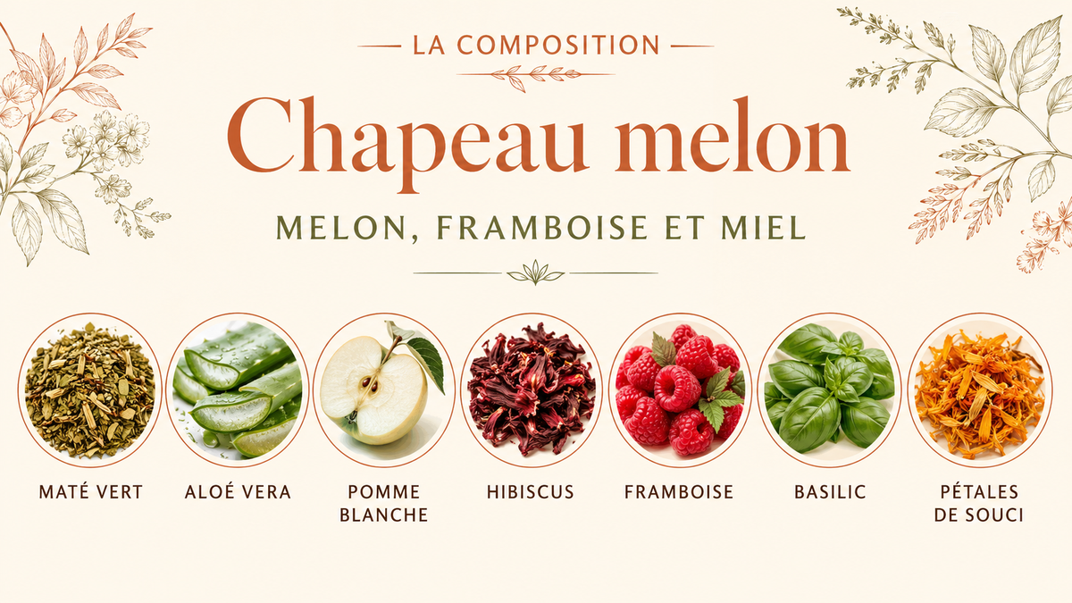 Composition de Maté Chapeau Melon
