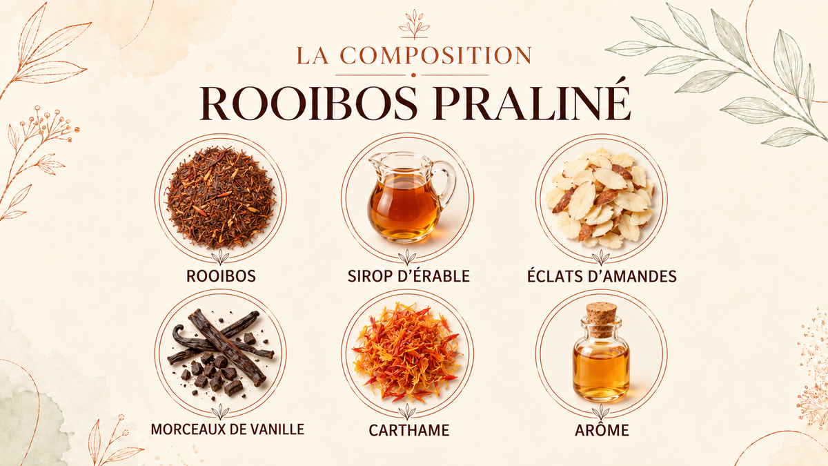 Composition de Rooibos Praliné