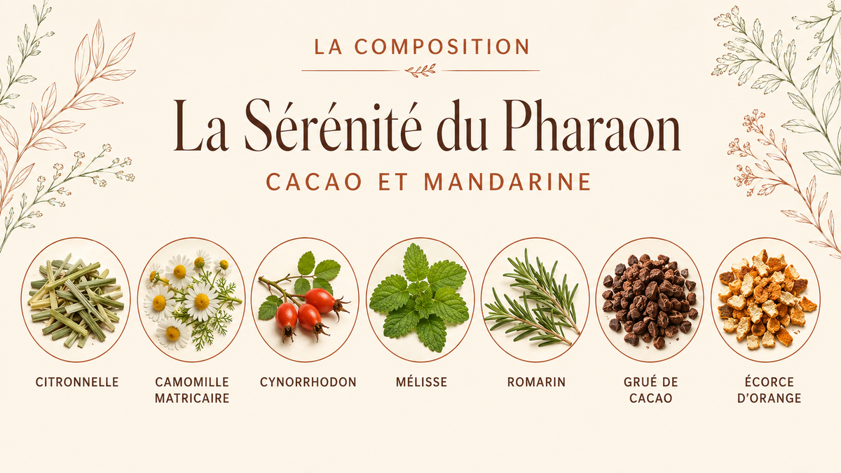 Composition de Sérénité du Pharaon