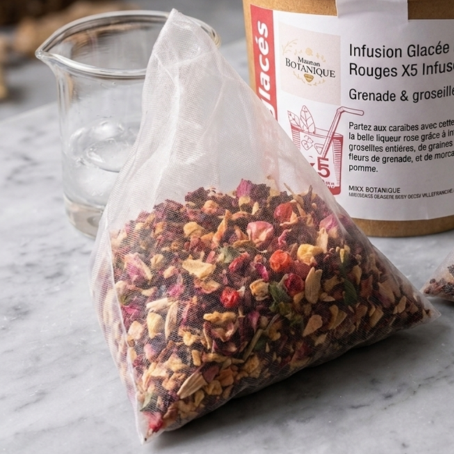 Infusion Glacée Fraise & Sureau